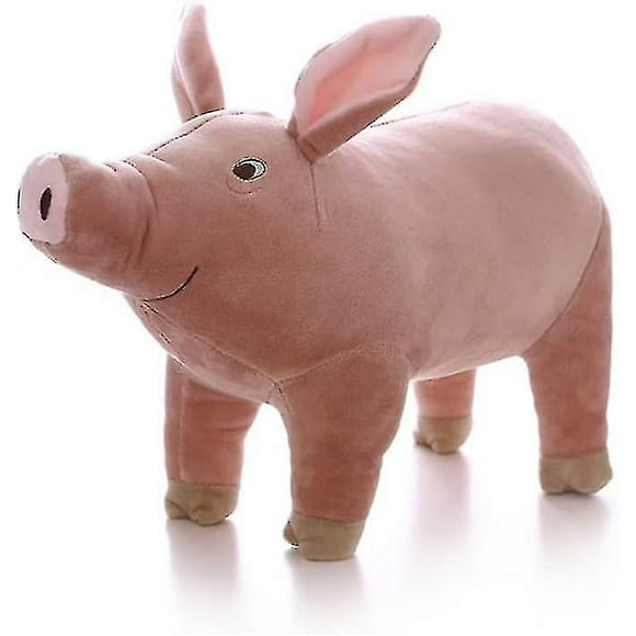 Cute Cartoon Piglet Plush Toy Stuffed Soft Animal Pig Doll For Children's Gift Kids Toys Piggy Kawaii Gift For Girls (15.7in)