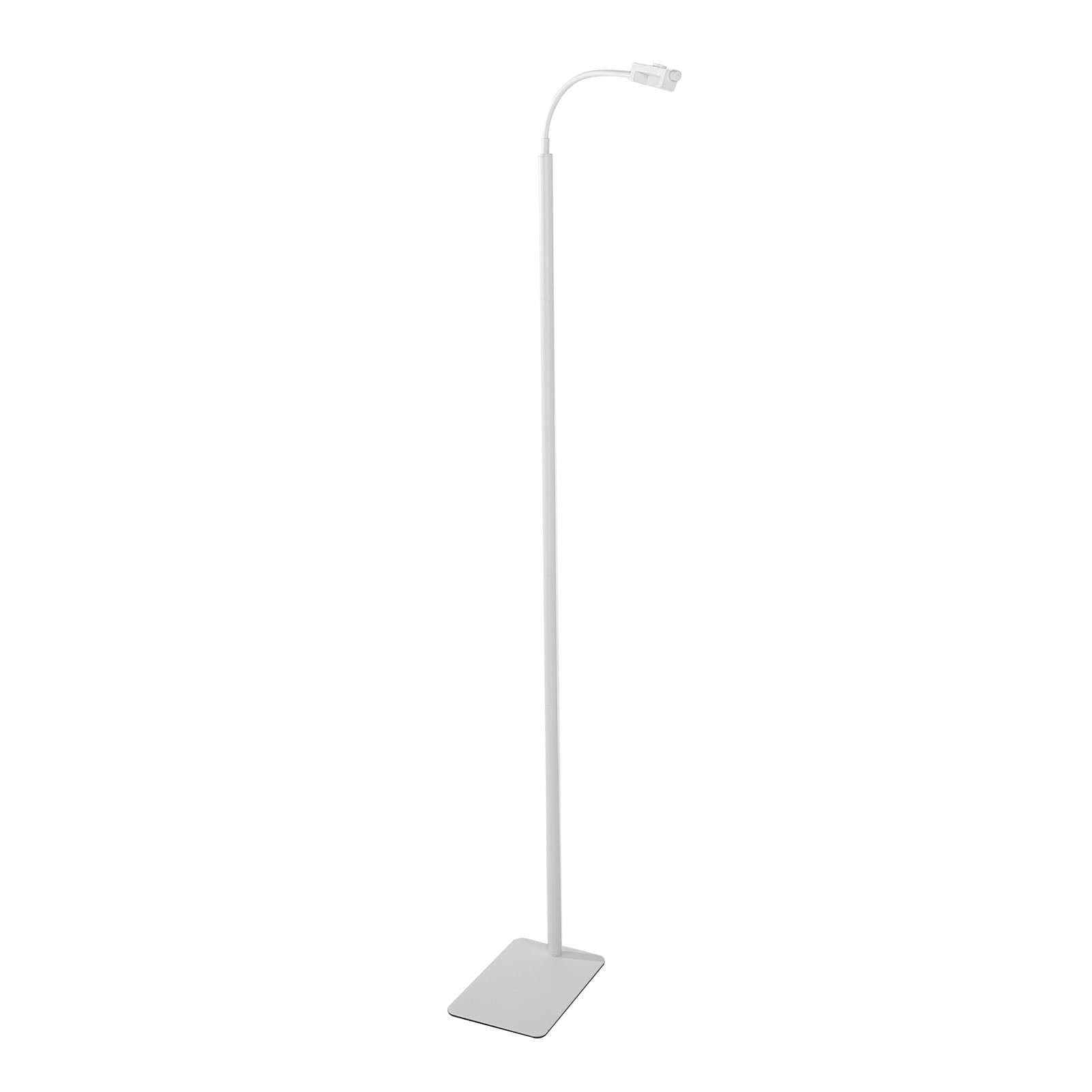 Yajisi Baby Camera Floor Stand Holder Mount Adjustable Height Rotatable Gooseneck Universal Fit for Infant Optics DXR-8 Pro Nanit Pro VTech White 10 inches / 25.4 cm Long Premium Bracket