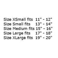 thumbnail image 2 of ChokeFree Velpro Mesh Pet Shoulder Harness Collar, 18", Black, 2 of 2