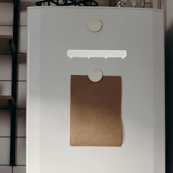 LEORX 31Pcs Adhesive Coat Mountable for Kitchen Accessories in White