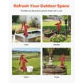 thumbnail image 6 of KFFKFF  Cast Iron Hand Well Pump, 25 ft Max Lift,  Antique Pitcher Pump, 1-1/4 in NPT Connection, Manual Water Pump for Gardens, Ponds, Backyards, and Farms, Red, 6 of 9