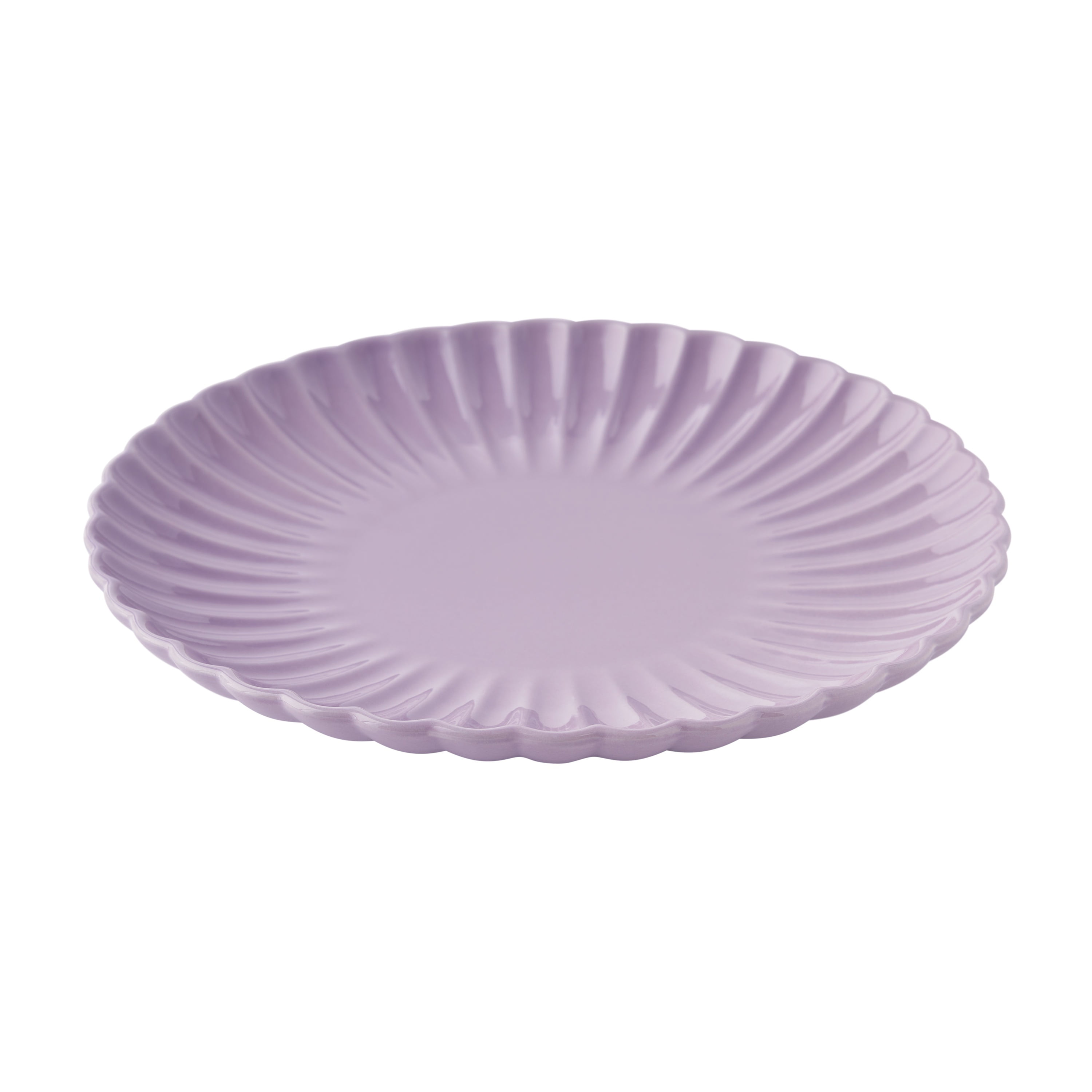 The Pioneer Woman Colette Stoneware Dinner Plate, Purple
