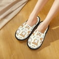 thumbnail image 5 of Slippers for Women, Cartoon Corgi Womens Slippers Fuzzy Winter House Shoes, Soft Anti-Skid Slippers Indoor and Outdoor, 5 of 5
