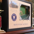 thumbnail image 2 of YouTheFan MLB Houston Astros 25-layer Stadiumview Wall Art, 2 of 5