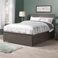 thumbnail image 2 of Nantucket Full Platform Bed with Matching Footboard and Full Trundle in Grey, 2 of 20