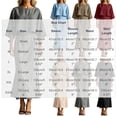 thumbnail image 3 of TEAJOPSUU Womens 2 Piece Outfit Sets 3/4 Sleeve Crew Neck Crop Top and Back Zipper A Line Maxi Skirt Sets Casual Fall Summer Matching Wear Gray, 3 of 8