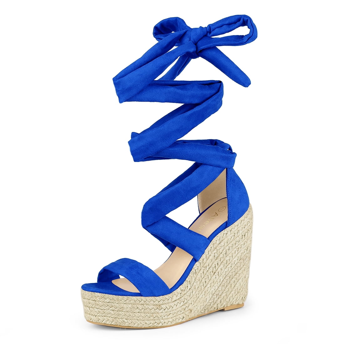 Lace up wedge heels on sale