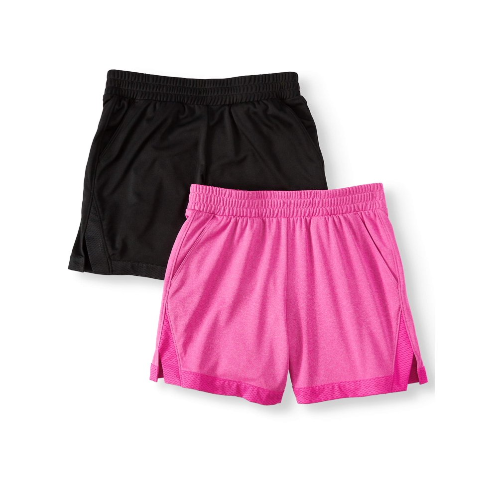 Athletic Works Athletic Works Active Mesh Shorts, 2Pack (Little