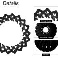thumbnail image 2 of Peine para el cabello, pinzas elásticas para el cabello, bandas para el cabello con forma de nido de pájaro, hebillas retráctiles para el cabello, Clips Retro geométricos Sailing Electrónica, 2 of 2