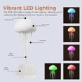 thumbnail image 3 of Voice-Controlled Jellyfishes Night Light Full-Color Gradient Dancing Jellyfishes Lamp for Home Bedroom, 3 of 5