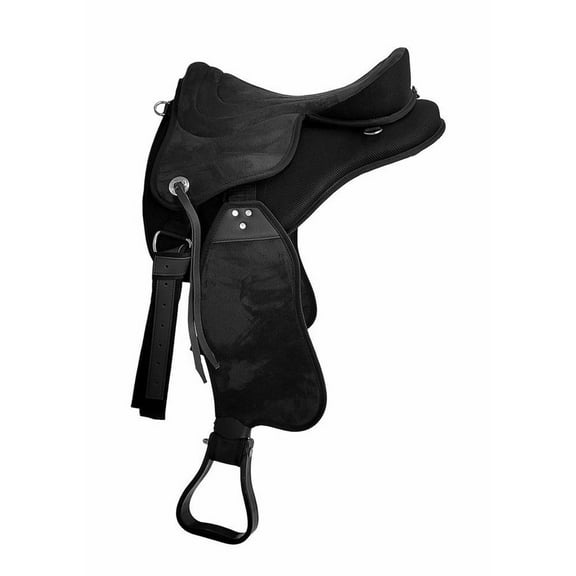 Western Freemax Synthetic Treeless Saddle, 17"
