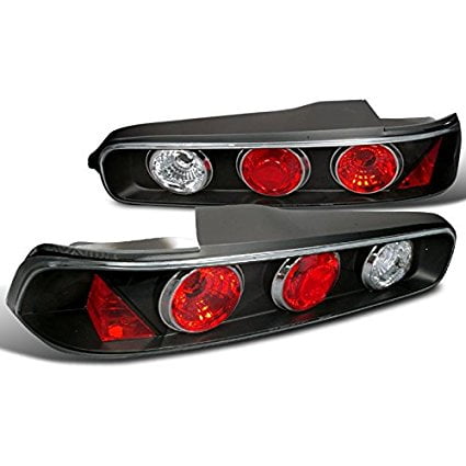 Spec-D Tuning LT-INT942JM-TM Acura Integra 2Dr Coupe Black Housing Altezza Tail Lights