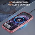 thumbnail image 3 of KOMI for Google Pixel 8a Case with 1 Screen Protector, Built-in Slide Camera Cover, Military Grade Drop Protection, Heavy Duty Rugged Shockproof Protective Phone Cover, Pink, 3 of 5