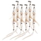thumbnail image 1 of 6 uds tocado de pluma étnica accesorios para el cabello indio extensiones de pinza para el cabello para mujeres, 1 of 7
