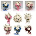 thumbnail image 4 of Elegant Bohemian Artificial Roses Floral Arrangement For Weddings And Events, 4 of 6