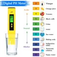 thumbnail image 6 of PH Meter,TDS PPM Meter,PH/EC Digital Kit,Pool Water Test Kit,0.01 Resolution TDS PH EC Temperature Set for Home Water,Drinking Water, Hydroponics, RO system, Aquarium, Swimming, 6 of 9
