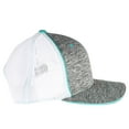 thumbnail image 5 of Ariat® Heather Grey  Teal Logo Embroidered Mesh Snapback Ball Cap 1504933, 5 of 5