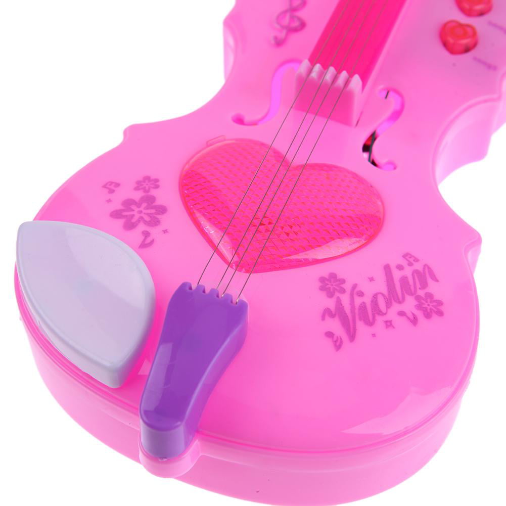 4 Strings Music Electric Violin Kids Musical Instruments Educational Toys C#P5 