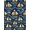 Blue, Pattern 3, variant on ODIKA 2x3 Machine Washable Non-Slip Area Rug, Macrame Navy Blue High Traffic Rug, Blue, 1153896