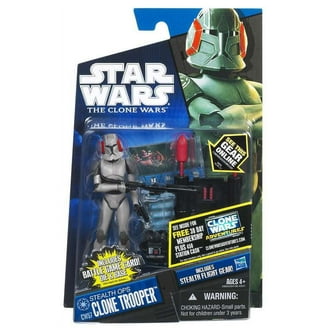 Star Wars Clone Wars 2009 Clone Trooper Jek Action Figure