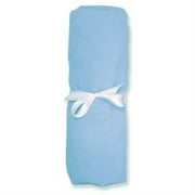 100% Cotton Jersey Crib Sheet in Blue