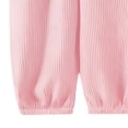 thumbnail image 5 of NAISIBABY Boys Girls Outfit Sets, Soft Short Sleeve T-Shirt and Pants 2-Piece Kids Comfort Casual Clothes Pink Size 2, 5 of 6