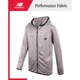 thumbnail image 3 of Sudadera New Balance Performance Fleece para niños de 8 a 12 años, color gris, 3 of 7