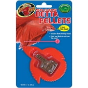 Zoo Med Micro Floating Betta Pellet Fish Food 0.15 oz