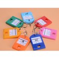 thumbnail image 3 of OHOIOLLA 50Pcs Clear Plastic Keychains for Decoration Creative Space Robot Design Durable Pendant, 3 of 8