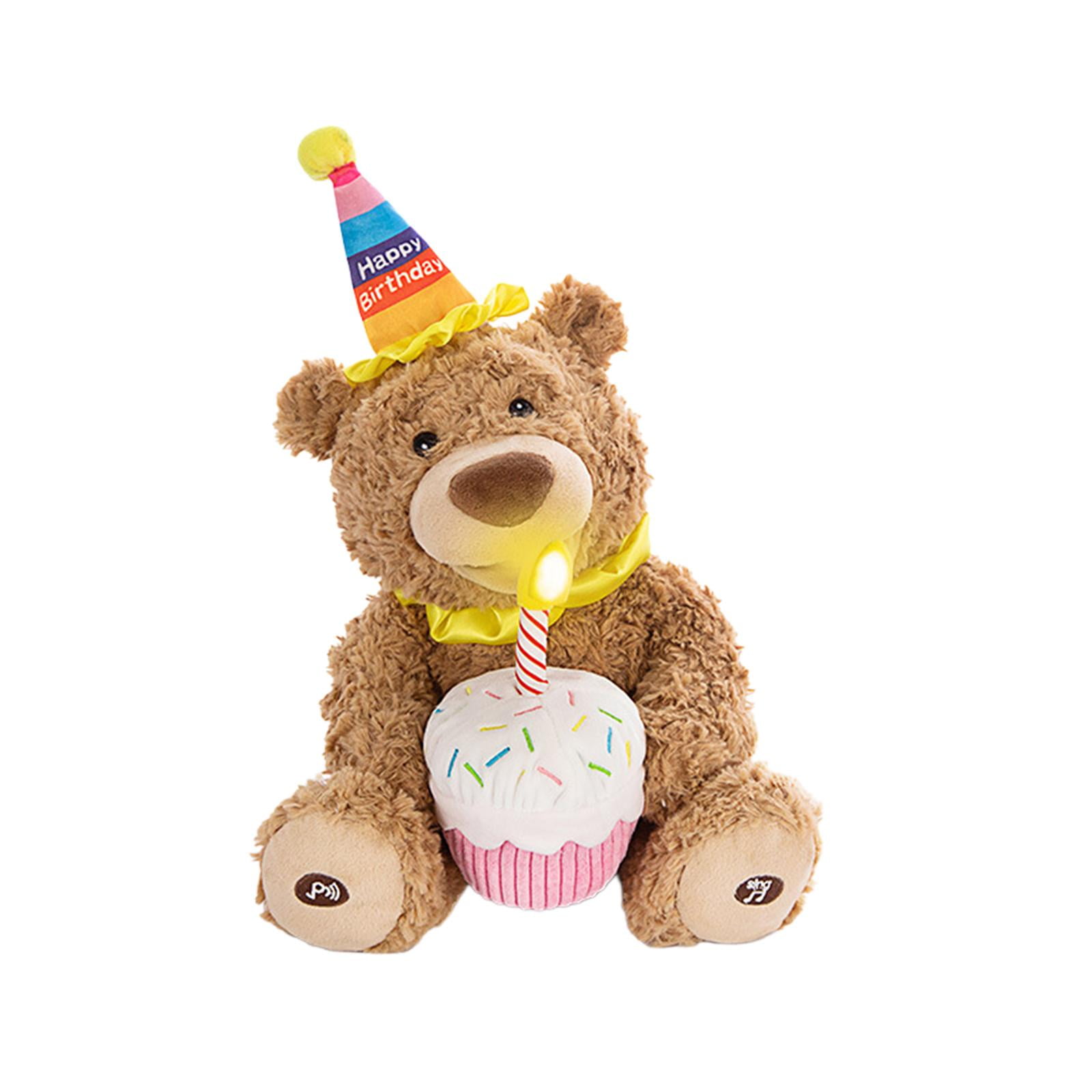 Esquirla Electric Interactive Bear Plush Toy Adorable Animated Plush Electric Toy Stuffed