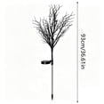 thumbnail image 3 of Miwamany Solar Powered Twig Lights, Halloween Artificial Branch LED Decor, Glowing Outdoor Pathway Bush Lamp for Yard Garden Lawn, Spooky Accent, 3 of 6