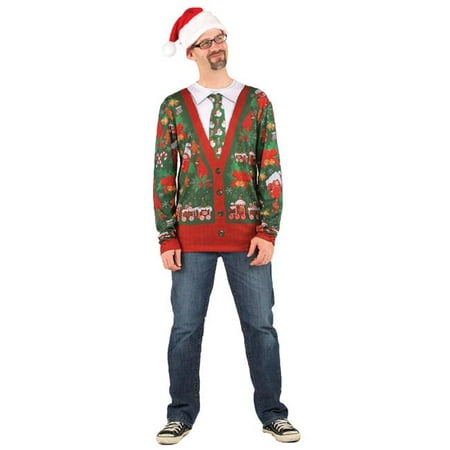 Morris Costume FR115779MD Ugly Christmas Cardigan Costume, Medium