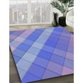 thumbnail image 3 of Ahgly Company Machine Washable Indoor Rectangle Transitional Purple Mimosa Purple Area Rugs, 5' x 7', 3 of 7