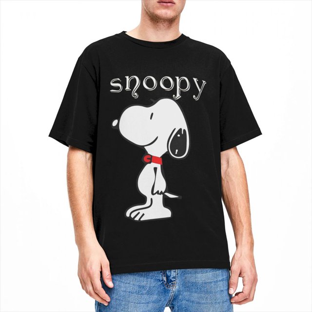 Camiseta con el logotipo de Peanuts, Charlie Brown y Snoopy, camisetas populares, camisetas de manga corta Y2K, camisetas de verano de algodón transpirables de talla grande