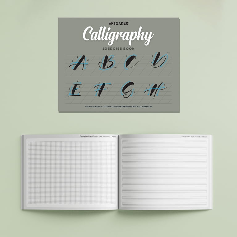 Art Maker Calligraphy, (Hardcover) - Walmart.com