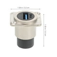 thumbnail image 2 of HEANUJJ 2Pcs USB Bulkhead Connector USB Pass Through Panel Mount PC Metal for Industrial Use, 2 of 8