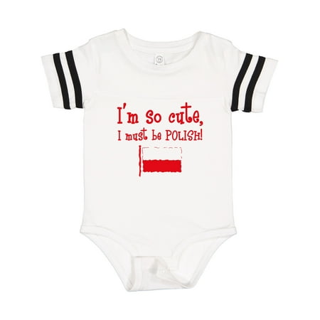 

Inktastic So Cute Polish Gift Baby Boy or Baby Girl Bodysuit