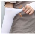 thumbnail image 5 of 10 pares de mangas de enfriamiento para brazos con protección UV unisex, funda de seda fría para brazos (blanco), 5 of 5