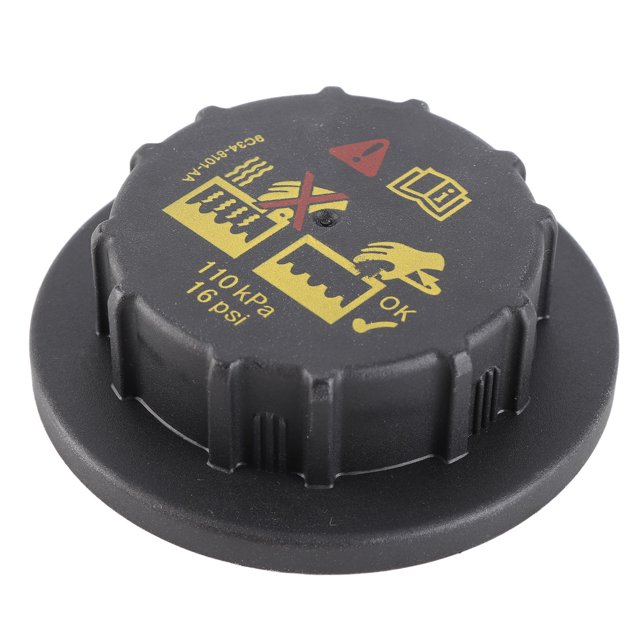 Tapa de Presión Del Radiador, Tapa del Depósito de Refrigerante ABS Instalación simple 9C3Z8101B Para El Reemplazo de Automóviles para Mountaineer 2002-2005