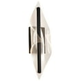 thumbnail image 2 of Nuvo Lighting Geneva 24 Inch LED Large Wall Sconce Matte Black Silk Screened Acrylic Lens, 2 of 5