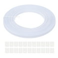 thumbnail image 1 of Uxcell Aro para Coser, 10 Yardas 8mm de Ancho Poliéster de Alta Densidad con 40 Piezas de Tapas, Blanco, 1 of 7