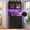Black, variant on 71" Pantry Cabinet with LED Light & Outlet, Tall Kitchen Pantry Storage Cabinet with Microwave Stand, DIY Pegboard, Drawer and Adjustable shelf, Kitchen Hutch for Dining Room, Black and Rustic