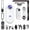 White, variant on Varnock HD Action Camera, 4K Ultra HD Mini Action Cam with Magnetic Mount, 360° Rotation Wearable POV Camera for Motorcycle, Bicycle, Diving, Travel & Sports