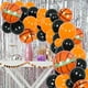 thumbnail image 5 of de de decorativos, de guirnaldas, decoración de para cumpleaños, boda, comedor, festival, hogar Soledad Arco de pelota de baloncesto, 5 of 8