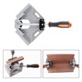thumbnail image 1 of Agiferg 90 Degree Aluminum Alloy Single Handle Woodorking Right Angle Clamp, 1 of 5
