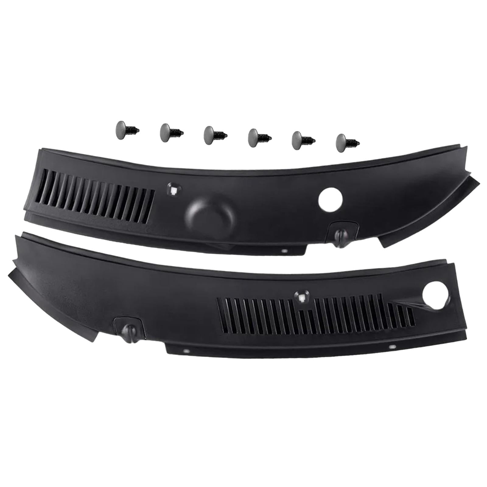 Couvre Capot Essuie-Glace 51718208483 Pour BMW Série 3 E46 1997-2006 - ABS Noir