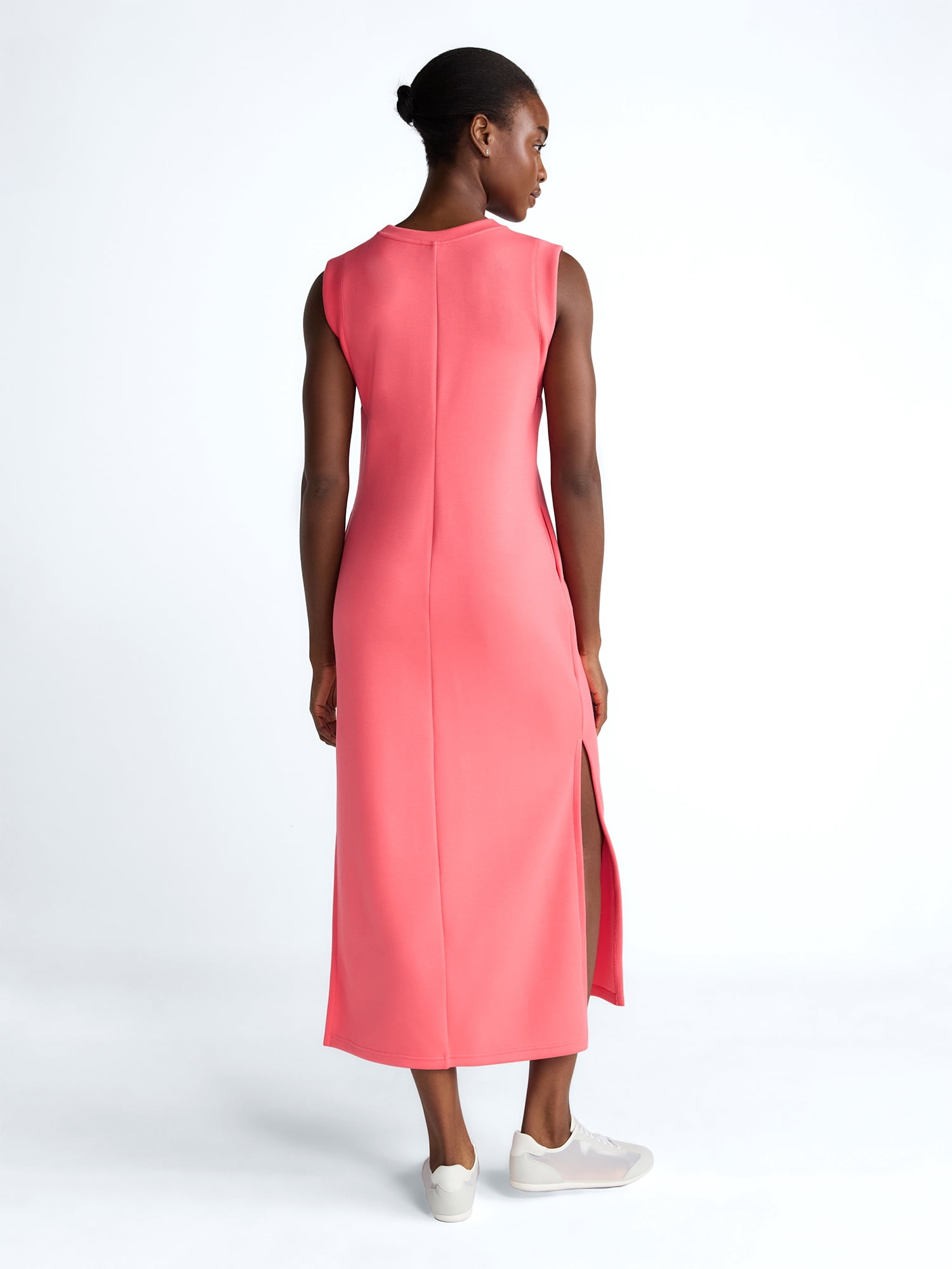 Scoop Women's and Women's Plus Scubaknit Sleeveless Maxi Dress, Sizes XS-4X