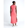 thumbnail image 2 of Scoop Women's and Women's Plus Scubaknit Sleeveless Maxi Dress, Sizes XS-4X, 2 of 4