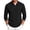 Black, variant on LEKWK Long Sleeve Shirt for Men Knit Sweater Casual Collared Button Down Pullover Lightweight Textured Knitwear Classic Fit for Business Golf Work Black L