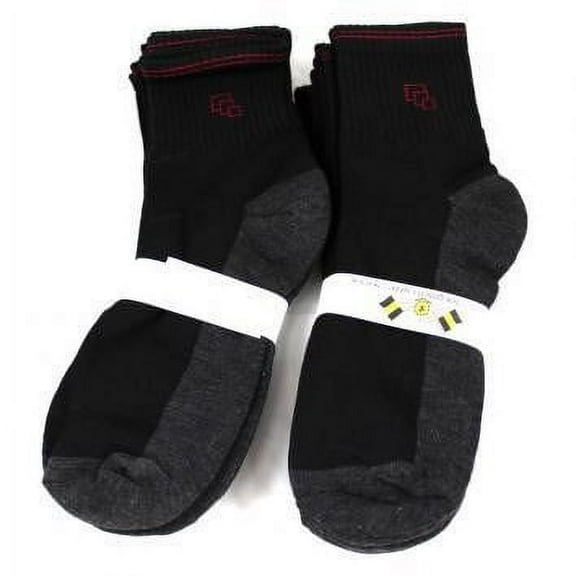 Men Ankle Crew Socks - Random Color and logo - 5 CT